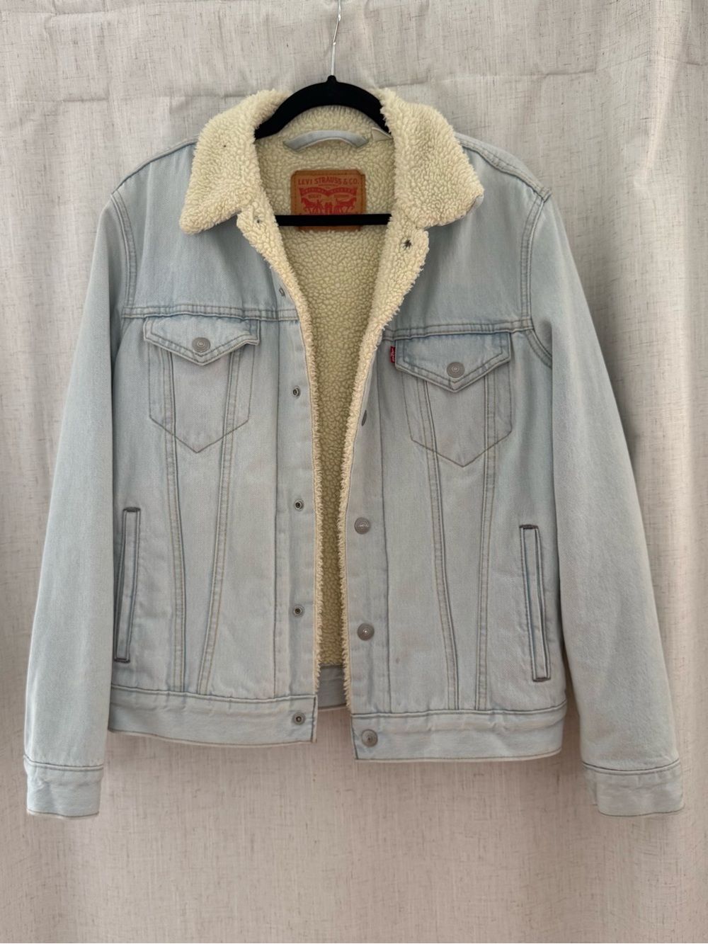 Levi’s Denim Light Wash Jacket Unisex